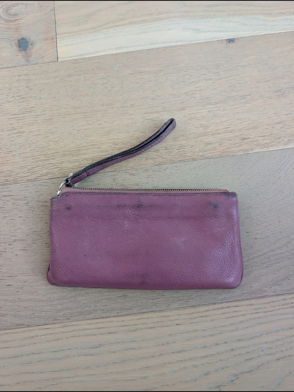 Gucci Purple Leather Wristlet Wallet - Picture 2 of 6